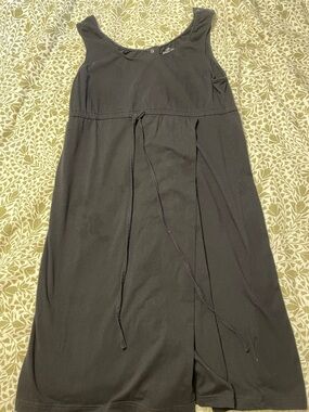 Black Baby Be Mine™ Delivery/Nursing Gown with Snap Closures